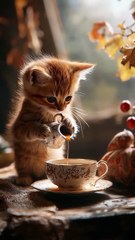 The first sip of Joy