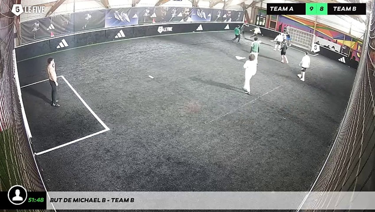 But de Michael B - Team B