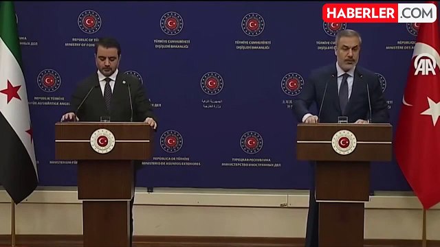 Suriye Dışişleri Bakanı Şeybani: Suriye ve Türkiye yeni bir tarih yazdı
