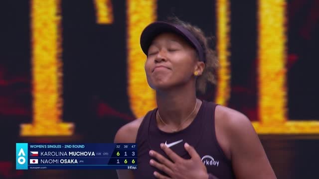 Osaka gets revenge on Muchova at Australian Open