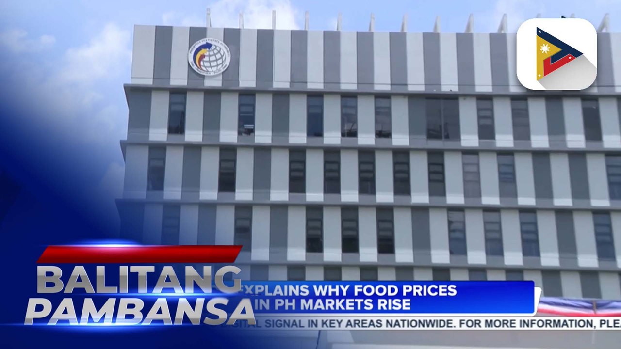 D.A. explains why food prices in PH markets rise