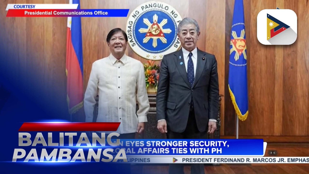 Japan eyes stronger security, global affairs ties with PH