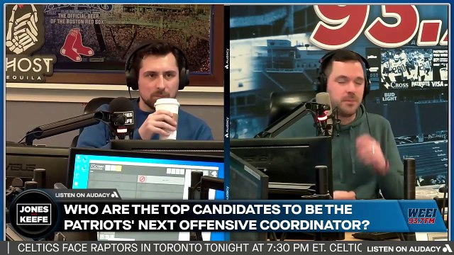 Jones & Keefe: Who are the best candidates to be the Patriots' next offensive coordinator?