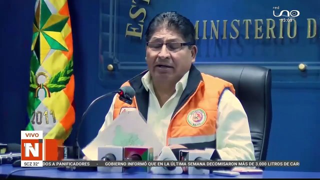 reporte del viceministro calvimontes, se vienen eventos adversos