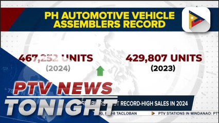 PH vehicle assemblers post record-high sales in 2024