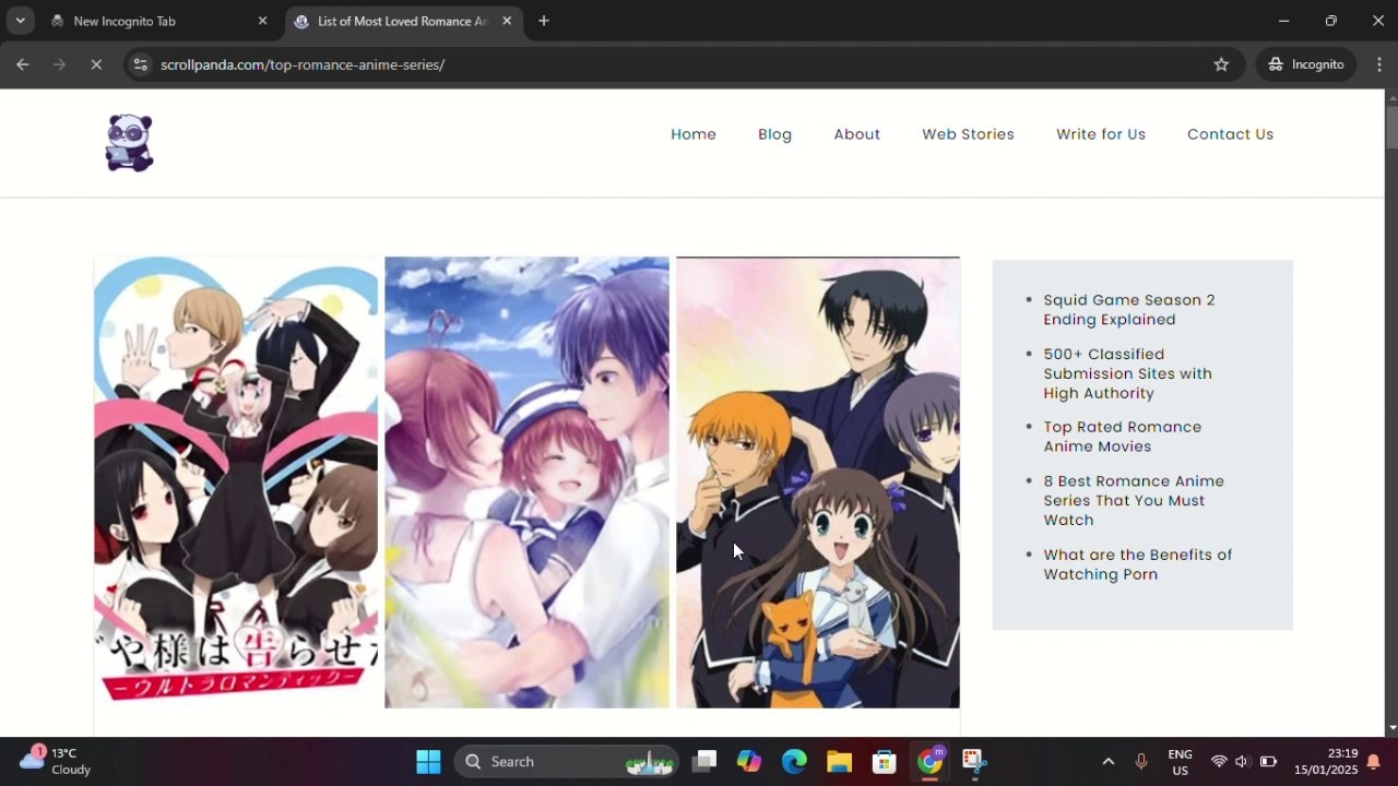 Top Romance Anime Series with Ratings | Most Watched Romance Anime Series