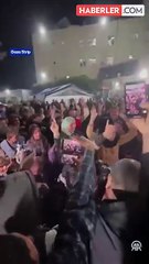 Gazzeliler, ateşkes anlaşmasını sokaklarda kutladı