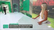 Presidente do Palmeiras, Leila Pereira irá processar Dudu por ofensas