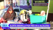 Activan alerta amarilla por frío en 6 alcaldías de la CDMX