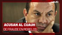 Acusan a Cuauhtémoc Blanco de fraude durante su gobierno en Morelos, ¿quién lo iba a imaginar?