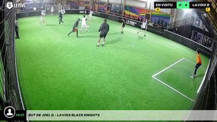 But de Joel G - Lavoix Black Knights