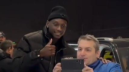 Juventus, Kolo Muani è arrivato in Italia: guarda il video