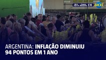 Argentina teve inflação de 117,8% em 2024, 94 pontos a menos que em 2023