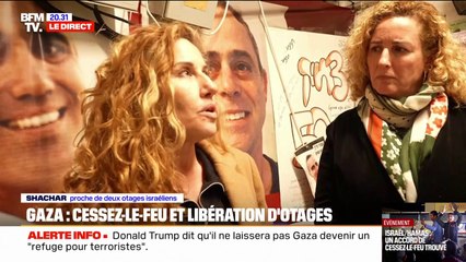 Libération des otages israéliens: "Nous avons de l'espoir, mais on a aussi peur", confie Shachar, proche de deux otages du kibboutz de Nahal Oz