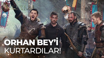 Alaeddin ve alplar, Orhan'ı urganın ucundan kurtardı! - Kuruluş Osman 177. Bölüm
