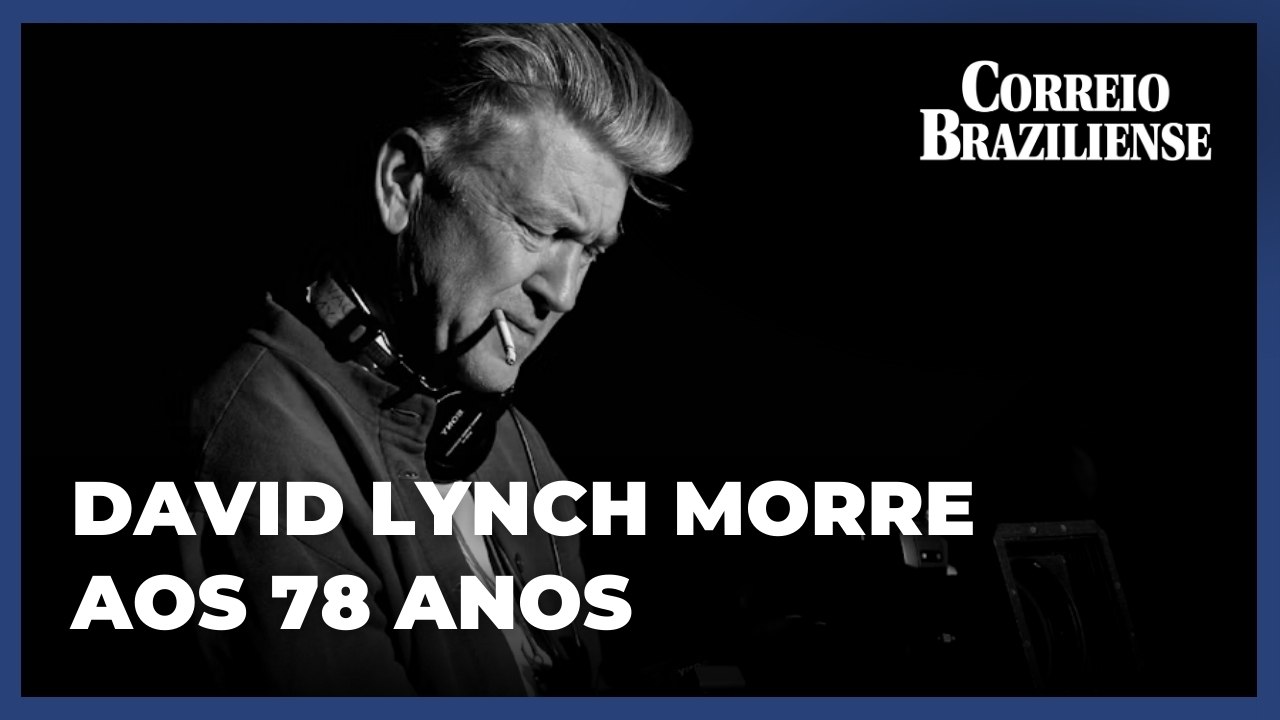 Morre David Lynch, diretor de Twin Peaks, aos 78 anos