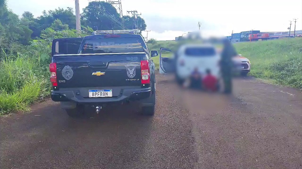 Com placas adulteradas, homens são preso pelo BPFRON