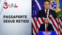 STF nega pedido de Bolsonaro para ir à posse de Trump nos EUA