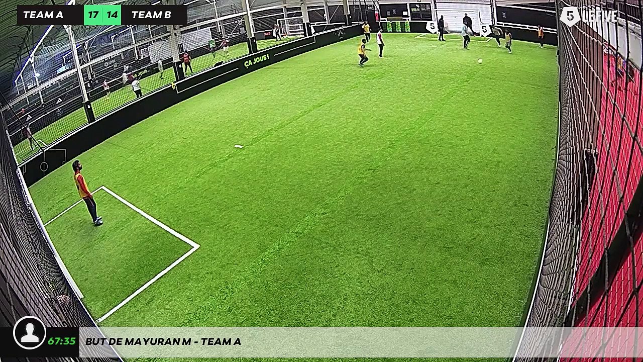 But de Mayuran M - Team A