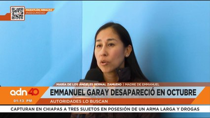 Autoridades buscan a Emmanuel Garay Bernal de 20 años de edad, desapareció el 11 de octubre