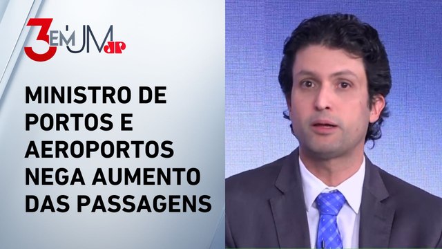 Ghani comenta se possível fusão entre companhias aéreas Gol e Azul pode afetar consumidores