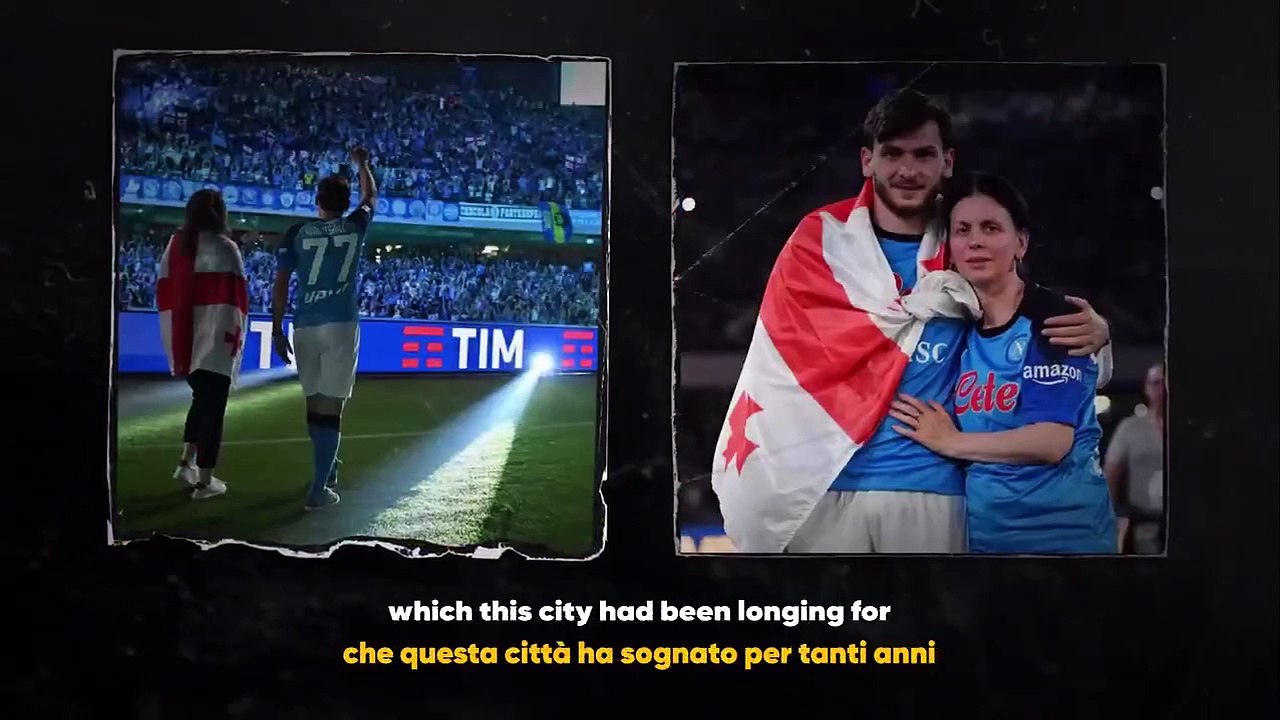 Kvaratskhelia’s goodbye message 💙🇬🇪