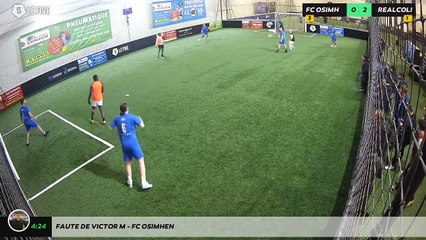 Faute de Victor M - Fc Osimhen