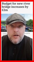 Expensive unrequired bridge in #Pboro to cost EVEN more!