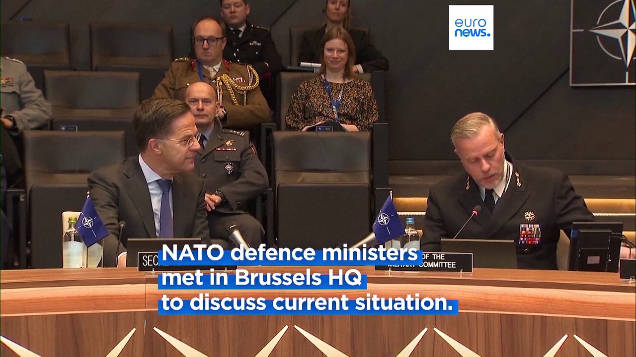 NATO Chief Mark Rutte calls for 'shift to a wartime mindset'