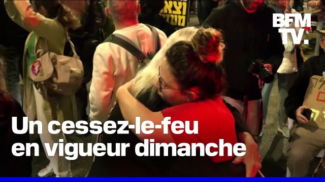 Cessez-le-feu Israël/Hamas: les réactions en Israël et dans la bande de Gaza après l’annonce de l’accord