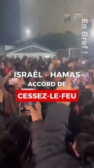 Israël-Gaza : Un cessez-le-feu temporaire entrera en vigueur ce dimanche 19 janvier