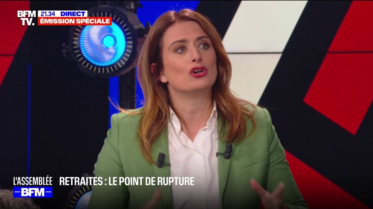 Conférence sociale sur les retraites: "Les patrons n'auront pas intérêt à faire des compromis", explique Marine Tondelier (les Écologistes)