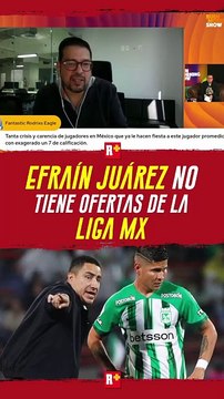 Efraín Juárez No tiene ofertas de la Liga Mx