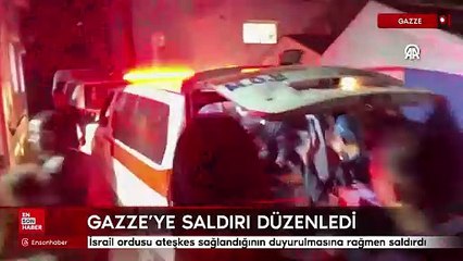 İsrail ordusu ateşkes sağlandığının duyurulmasına rağmen saldırdı