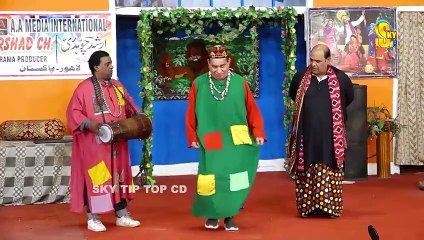 Nasir Chinyoti and Agha Majid | Nadeem Chitta New Stage Drama Nak Da Koka | Comedy Clip 2024