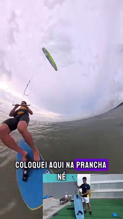 Surfista salva a mujer de ahogarse en el mar de Brasil