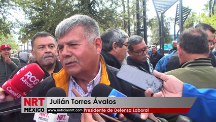 Obreros condenan que el síndico y no AHMSA debe informar