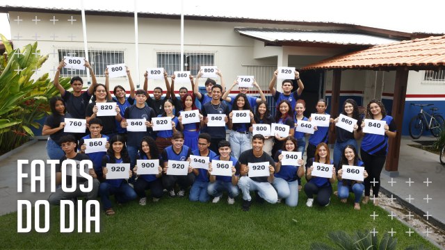 Estudantes da Escola Romulo Maiorana tiram acima de 900 pontos na redação do ENEM 2024