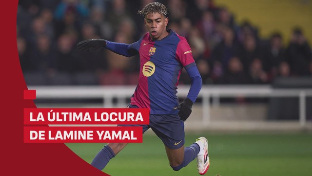 Por si su partidazo se quedaba corto, Lamine Yamal se inventó una locura al alcance de muy pocos