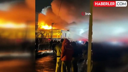 Avcılar'da İki Binayı Saran Korkutucu Yangın