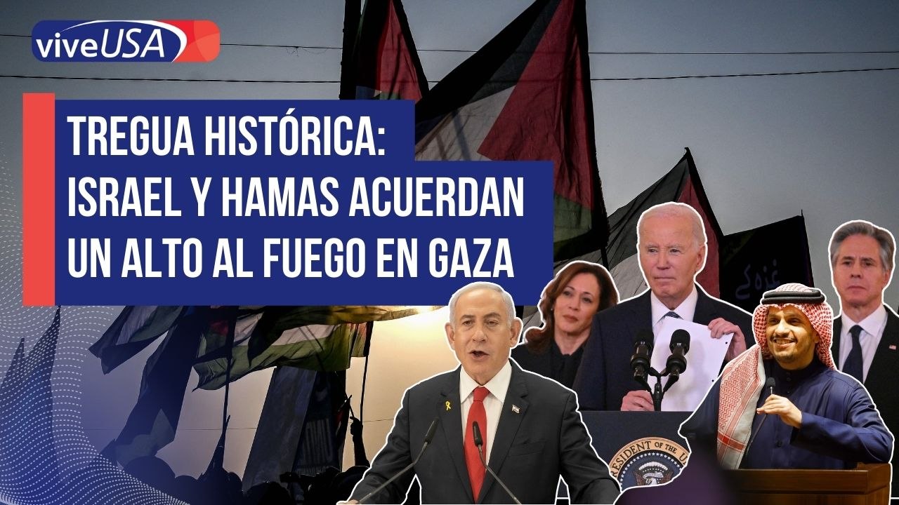 Tregua histórica:* Israel y Hamas acuerdan un ALTO AL FUEGO en GAZA