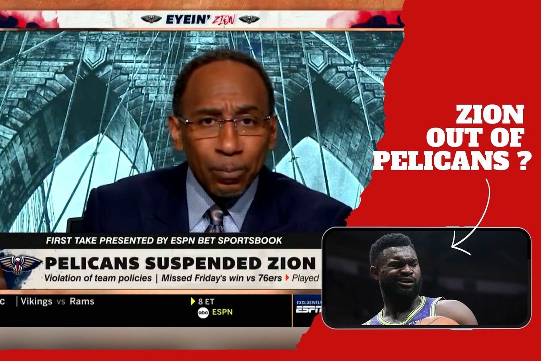 Change of team! Stephen A. belives Zion Williamson want to leave the Pelicans