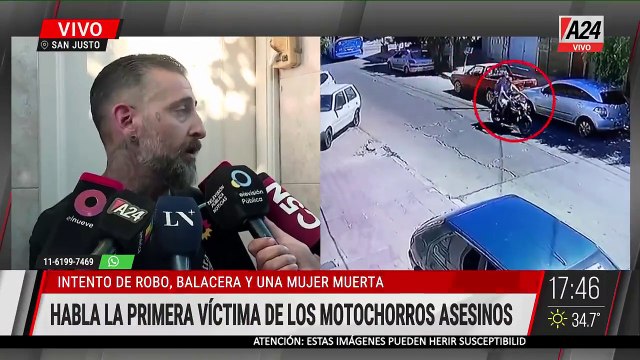 A24.com - 🔴ASESINATO EN EL 174： HABLA LA PRIMERA VÍCTIMA DE LOS MOTOCHORROS Matías se encontra