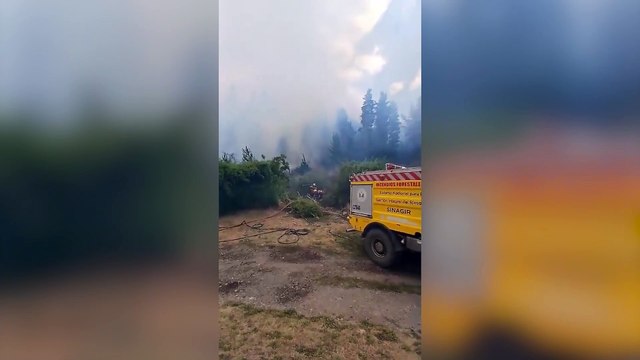 Chubut: evacuaron Epuyén por un incendio forestal
