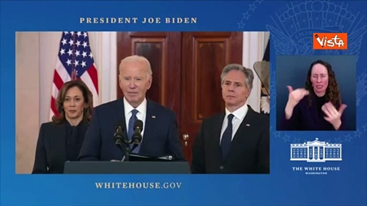 "? uno scherzo?" Biden incredulo a domanda cronista su merito cessate il fuoco, suo o di Trump?