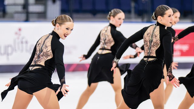 Championnats nationaux canadiens de patinage 2025 - Patinage synchronisé junior - Programme court