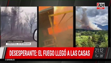 📌TREMENDAS IMÁGENES DEL FUEGO EN EPUYÉN: 30 CASAS FUERON ALCANZADAS POR LAS LLAMAS