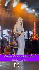 Gülşen Cahide Palazzo’da konser verdi...