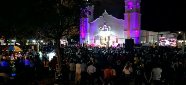Inicia la misa campal en Antón en honor al Cristo de Esquipula