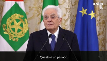 Mattarella: "Torna la politica di potenza ottocentesca"